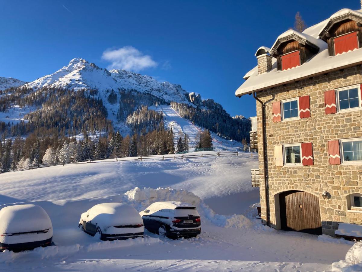 Renoviertes Apartment Mit Terrasse An Der Piste Mit Kostenlosen Wifi Carezza al Lago Eksteriør billede