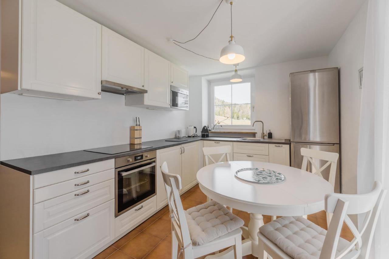 Renoviertes Apartment Mit Terrasse An Der Piste Mit Kostenlosen Wifi Carezza al Lago Eksteriør billede